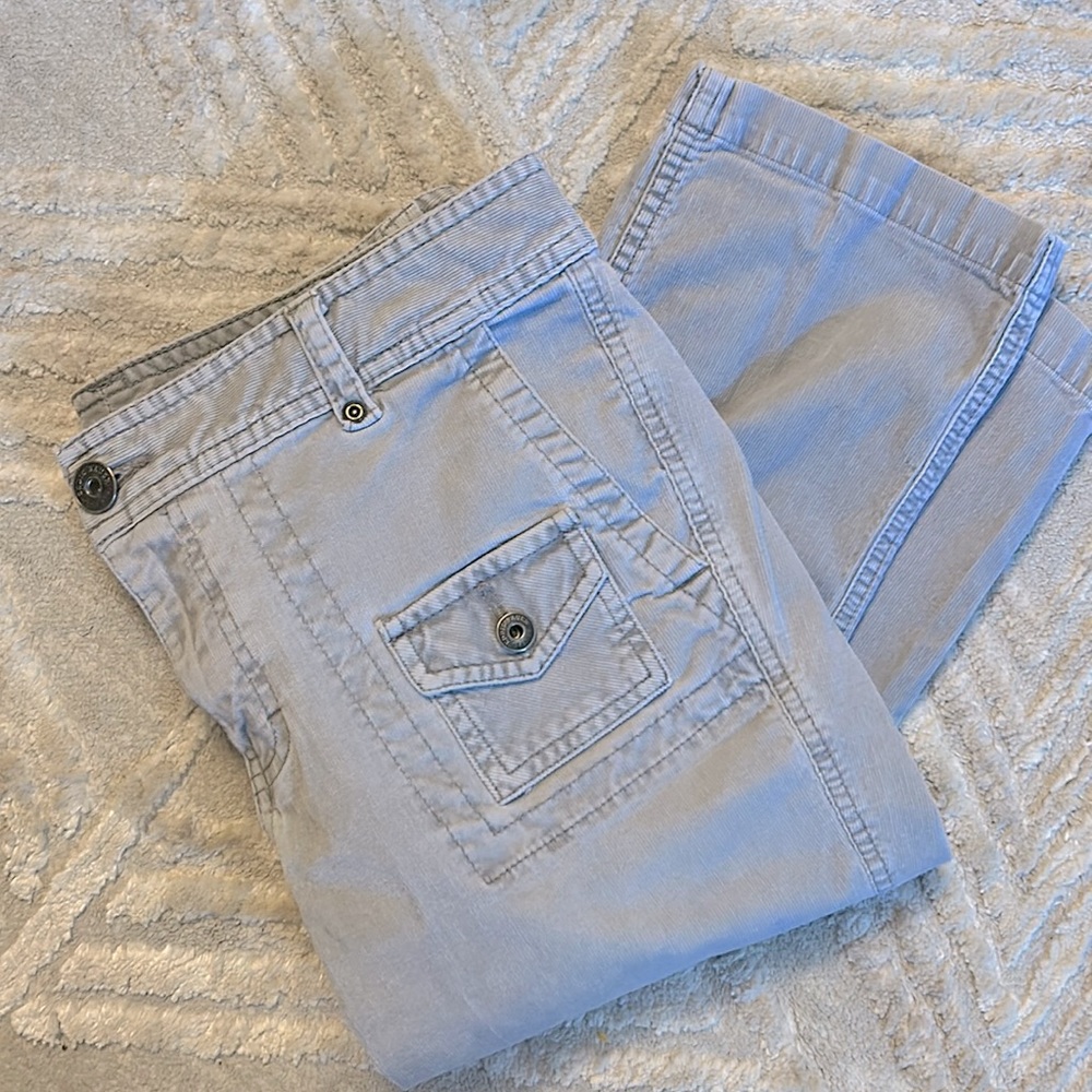 Eddie Bauer Size 8 Women’s Corduroy Jeans Cotton Spandex Blend Pockets like NEW